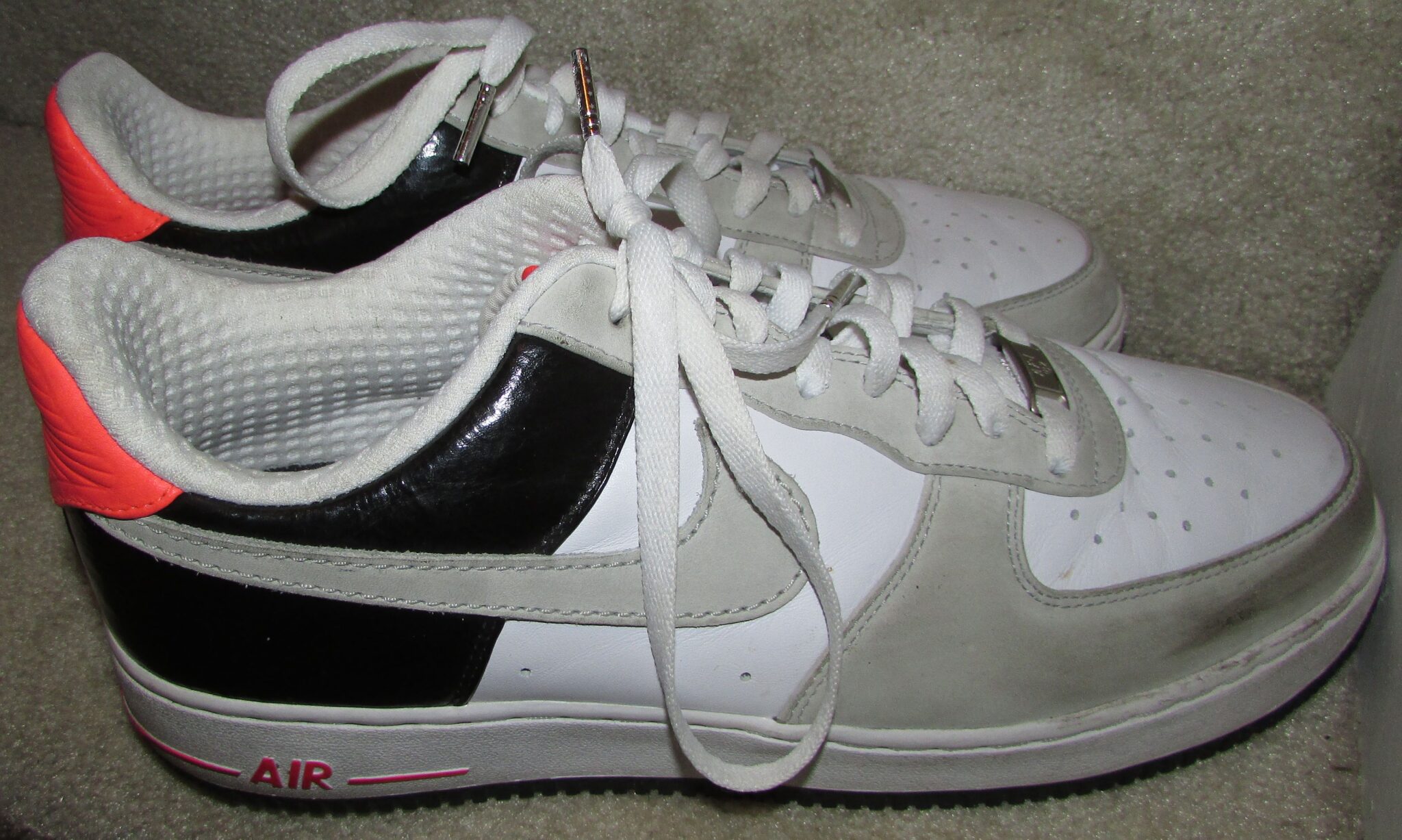 Nike Air Force 1 2008 Low Premium Max AF-1 82 Infrared Size 12 - Heet ...